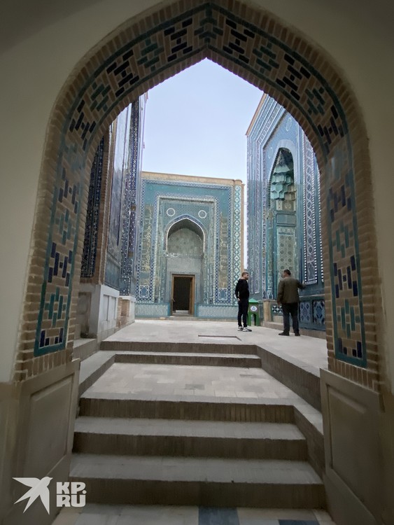 Древний мавзолей в Самарканде.