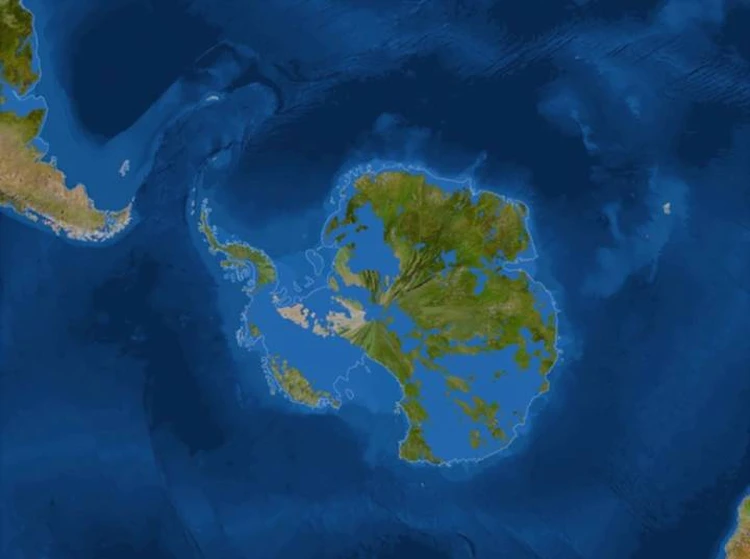Освобожденный ото льда «Ледяной континент» изменится до неузнаваемости – станет гористым архипелагом.