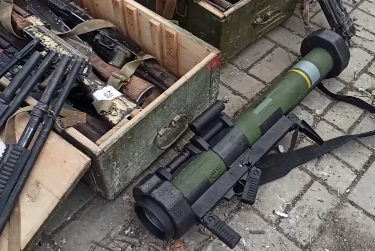 Иностранное вооружение. Фото: кадр из видео НМ ДНР