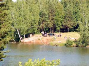 Пляж в Каменном.