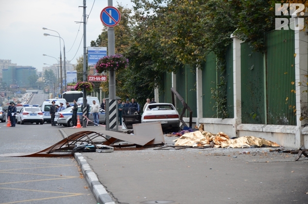 Кровавая трагедия разыгралась здесь. 